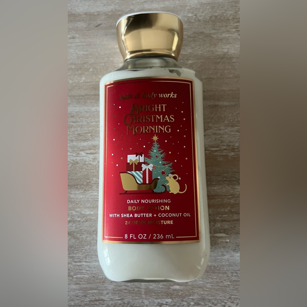 New: Bath & Body Works Bright Christmas Morning  Nourishing Body Lotion 8 fl oz